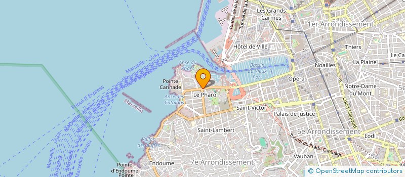 localisation de l'entreprise ASS ANC ELEVES ECOLE JOURNAL COMMU MARSE à MARSEILLE