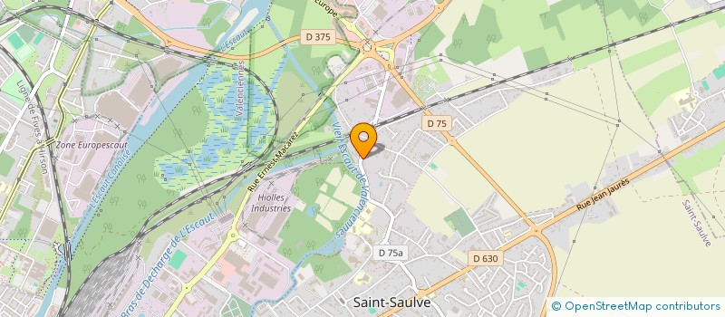 localisation de l'entreprise ASS ANCIENS COMBATTANTS à SAINT-SAULVE