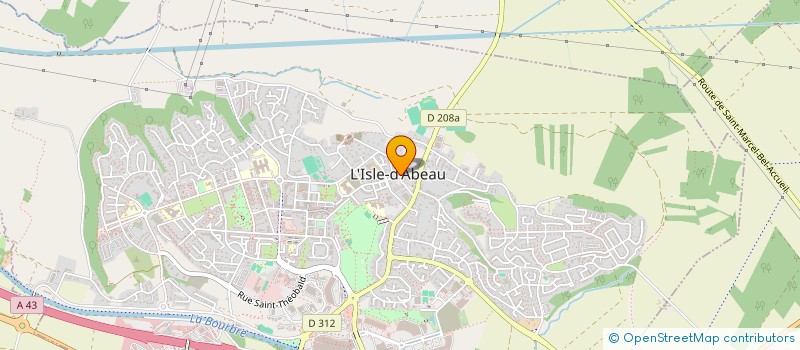 localisation de l'entreprise ASS ANCIENS COMBATTANTS L ISLE D BEAU  L'ISLE-D'ABEAU