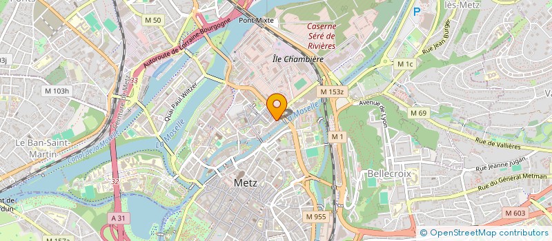 localisation de l'entreprise ASS ANCIENS COMBATTANTS MALGRE NOUS  METZ