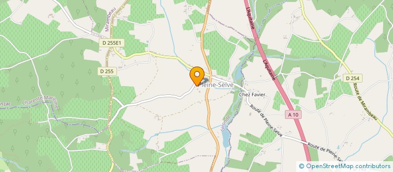 localisation de l'entreprise ASS ANCIENS COMBATTANTS ST PALAIS  SAINT-PALAIS