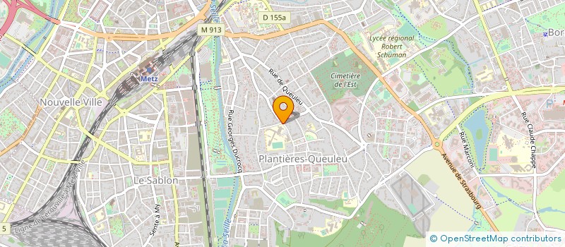 localisation de l'entreprise ASS ANCIENS ELEVES DES FRERES  METZ