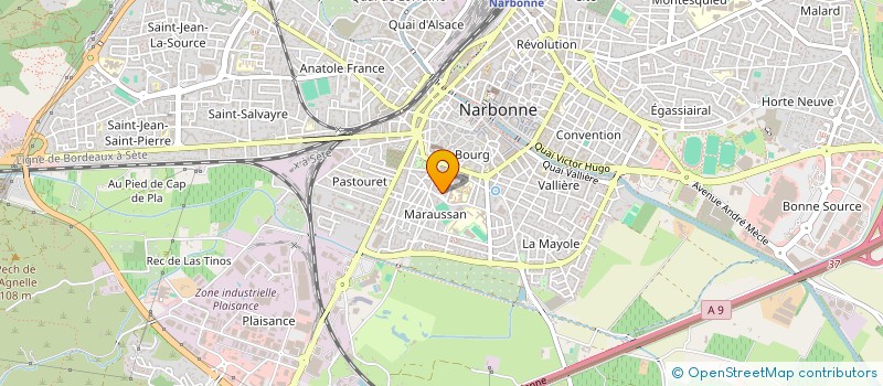 localisation de l'entreprise ASS ANCIENS ELEVES LYCEE NARB à NARBONNE