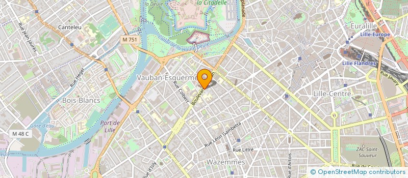 localisation de l'entreprise ASS ANCIENS ETUDIANTS EDHEC à LILLE