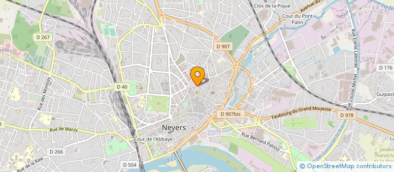 localisation de l'entreprise ASS ANDAC à NEVERS
