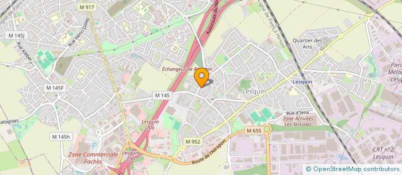 localisation de l'entreprise ASS ANGATA à LESQUIN