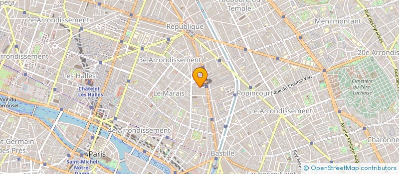 localisation de l'entreprise ASS ANGLAIS AMERICAIN VIVANT à PARIS