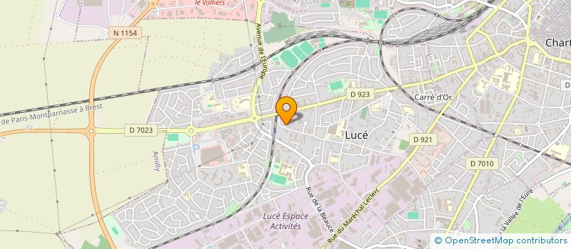 localisation de l'entreprise ASS ANICAP à LUCE