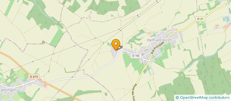 localisation de l'entreprise ASS ANIM'ETE DU PAYS DE SIERENTZ  KTZINGUE