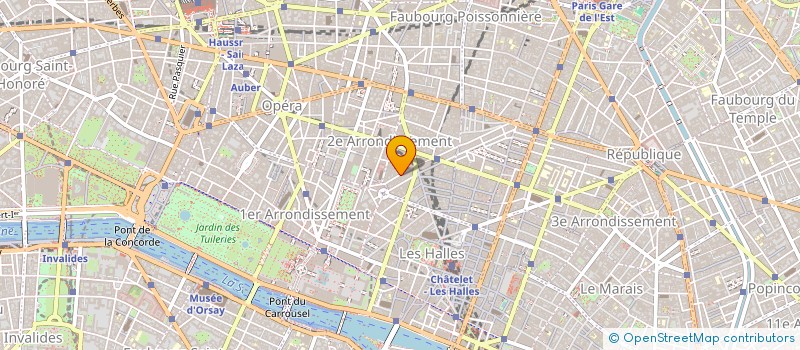 localisation de l'entreprise ASS ANIMA PRODUC QUARTIER DES VICTOIRES  PARIS