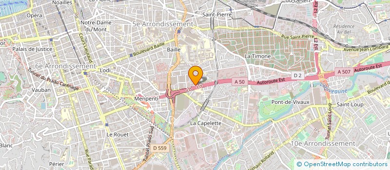 localisation de l'entreprise ASS ANIMAT CARREFOUR CULTU EDUCAT SOCIAL à MARSEILLE