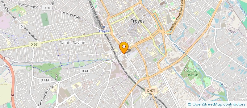 localisation de l'entreprise ASS ANIMAT & PROMOT DES MARCHES DE L'AUB à TROYES