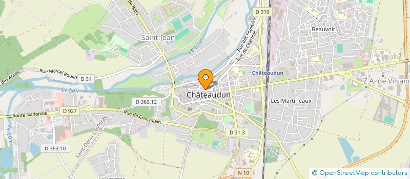 localisation de l'entreprise ASS ANIMAT RADIODIFUSION VALLEE DU LOIR à CHATEAUDUN