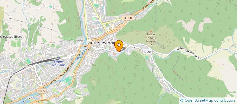 localisation de l'entreprise ASS ANIMATEURS DE LA MAL à DIGNE-LES-BAINS