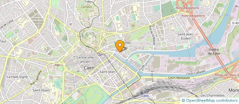 localisation de l'entreprise ASS ANIMATION CTRE EDUC LOISIR SPORTS à CAEN
