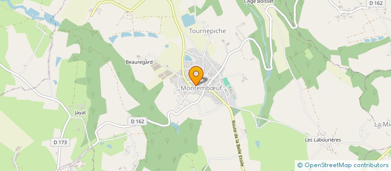 localisation de l'entreprise ASS ANIMATION EDUCATION POPULAIRE à MONTEMBŒUF