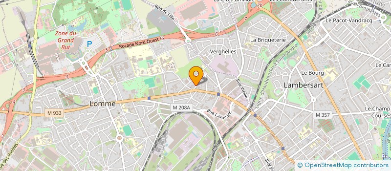 localisation de l'entreprise ASS ANIMATION & ENTR AIDE LILLOISE à LILLE