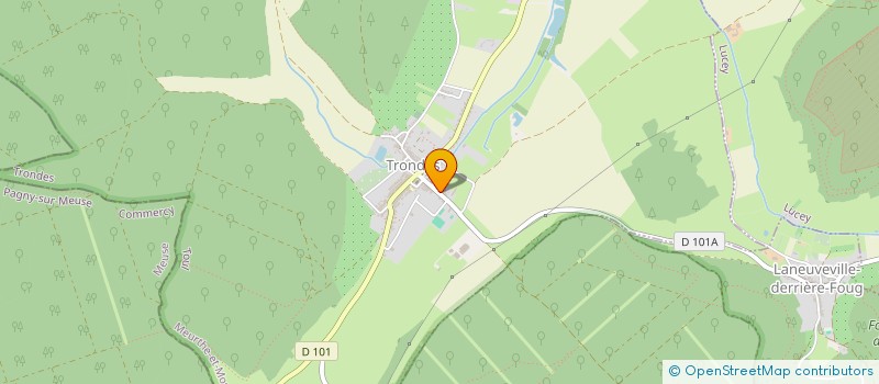 localisation de l'entreprise ASS ANIMATION LOCALE TRONDES  TRONDES