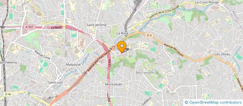 localisation de l'entreprise ASS ANIMATION N'SIALA MASIALA SEBASTIEN  MARSEILLE