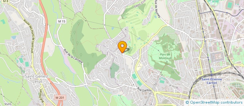 localisation de l'entreprise ASS ANIMATION RESIDENCES MUNICIPALE à SAINT-ETIENNE