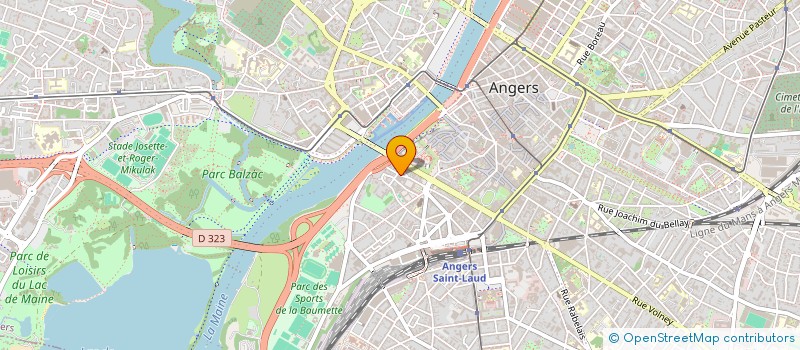 localisation de l'entreprise ASS  ANJOU CONGO à ANGERS