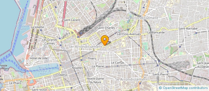 localisation de l'entreprise ASS ANKH AMON à MARSEILLE