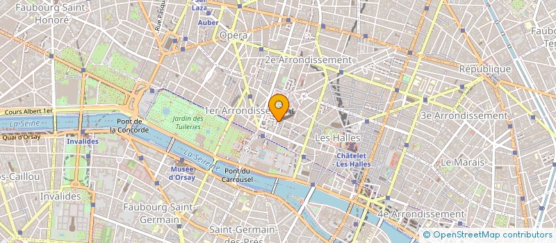 localisation de l'entreprise ASS ANNEE PATRIMOINE CULTUREL à PARIS