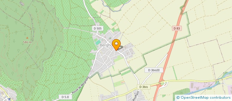 localisation de l'entreprise ASS ANOUZO  BERGHOLTZ