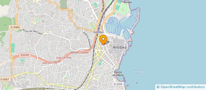 localisation de l'entreprise ASS ANTIBOISE POUR PERS PERTE AUTONOMIE à ANTIBES