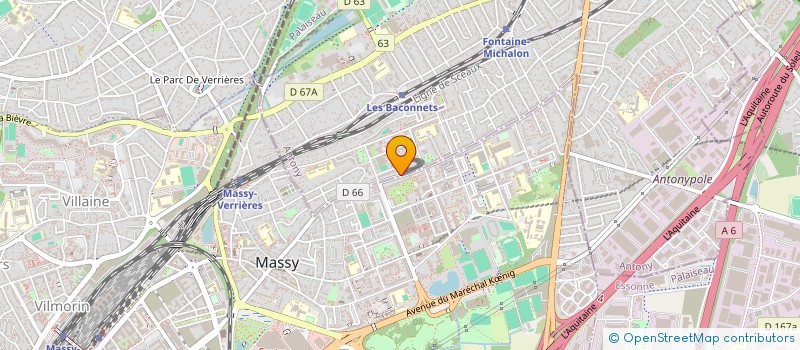 localisation de l'entreprise ASS  ANTONY SUBAQUATIQUE  ANTONY