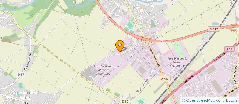 localisation de l'entreprise ASS APAJH 86 à MIGNE-AUXANCES