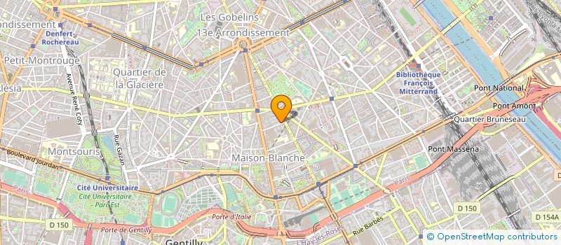 localisation de l'entreprise ASS APAS CGT à PARIS