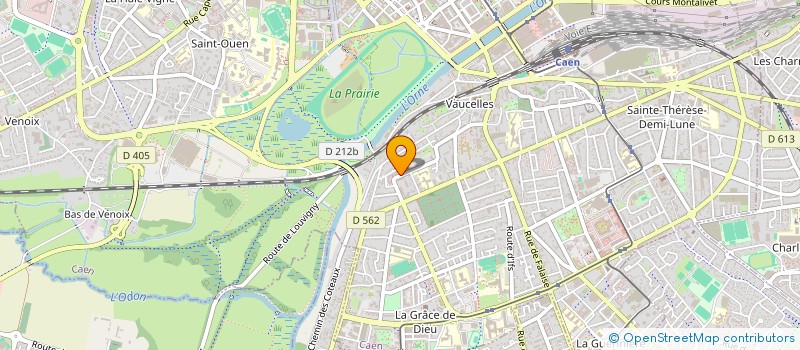 localisation de l'entreprise ASS APOLLON à CAEN