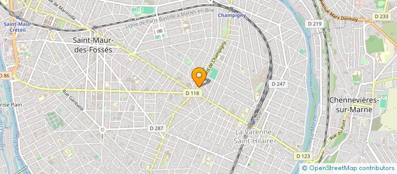 localisation de l'entreprise ASS  APPRESS à SAINT-MAUR-DES-FOSSES