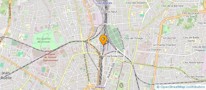 localisation de l'entreprise ASS APPROCHE PAILLE à ORLEANS