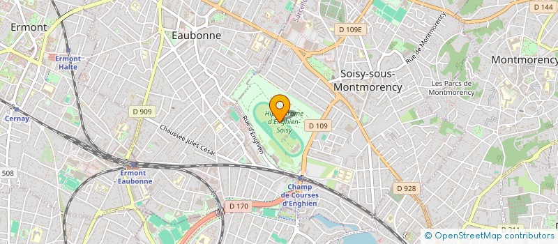 localisation de l'entreprise ASS APREM  SOISY-SOUS-MONTMORENCY