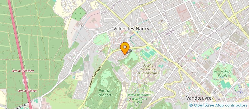 localisation de l'entreprise ASS APRES L ONDEE à VILLERS-LES-NANCY