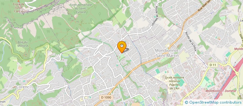localisation de l'entreprise ASS APSVT SANTE à MEYLAN