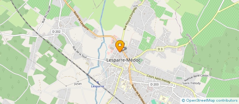 localisation de l'entreprise ASS AQUITAINE MEDOC HANDICAP à LESPARRE-MEDOC