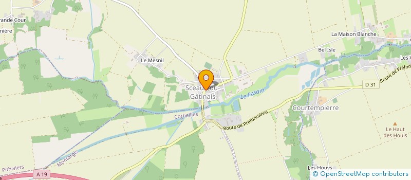 localisation de l'entreprise ASS ARCHEOLOGIQUE ET HISTORIQUE SEGETA à SCEAUX-DU-GATINAIS