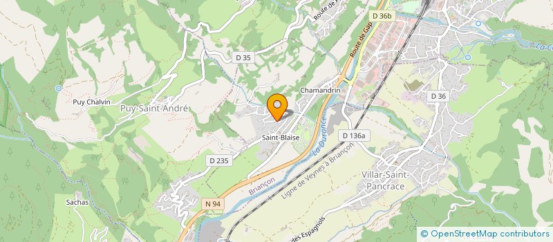 localisation de l'entreprise ASS ARCHIPEL ACCUEIL INTERNATIONAL à BRIANCON