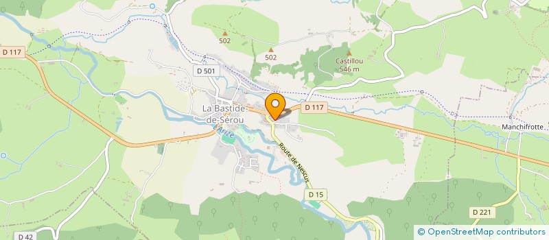 localisation de l'entreprise ASS ARIEGE ENERGIE ECONOMIE ENVIRONN à LA BASTIDE-DE-SEROU