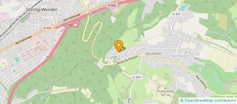 localisation de l'entreprise ASS ARLIBERTY  SPICHEREN