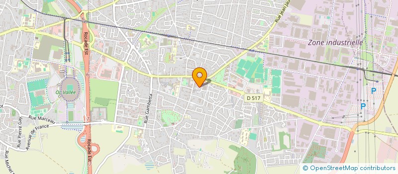 localisation de l'entreprise ASS ARNAULD KETTELER GROUPE AK  MEYZIEU