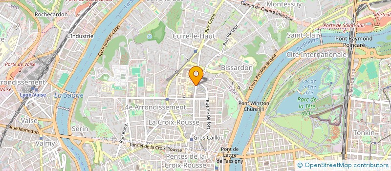 localisation de l'entreprise ASS AROL à LYON