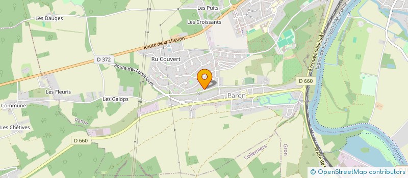 localisation de l'entreprise ASS ARPISS à SENS