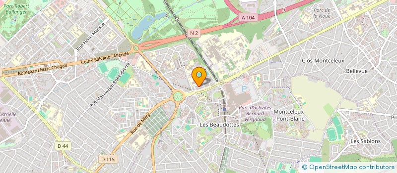 localisation de l'entreprise ASS ARRIBATE LE LIEN à AULNAY-SOUS-BOIS
