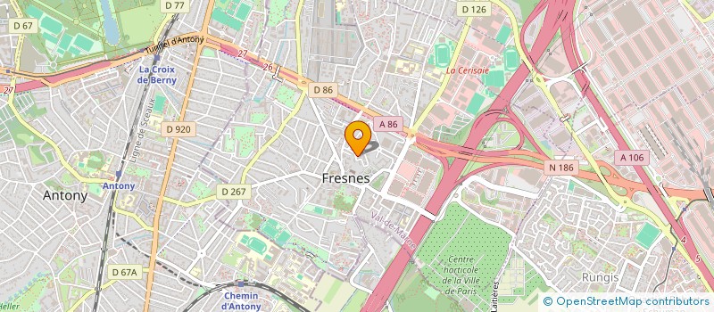 localisation de l'entreprise ASS ART ET AMITIES  FRESNES