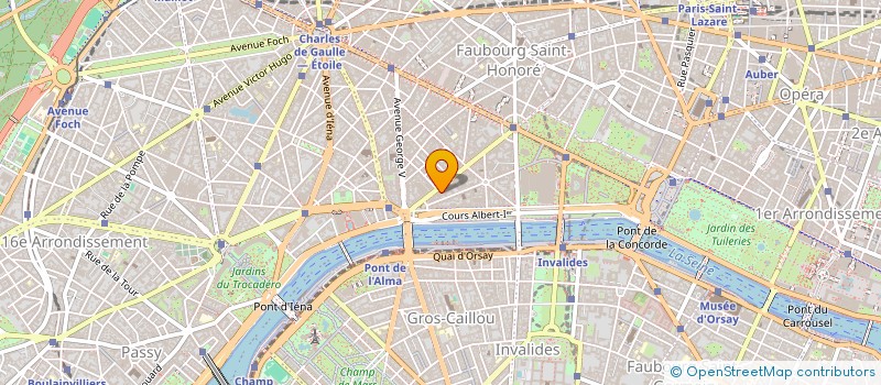 localisation de l'entreprise ASS  ART ET GOLF  PARIS