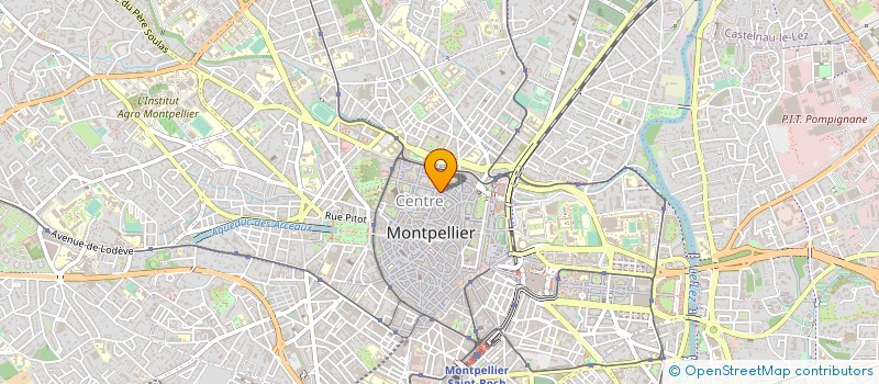localisation de l'entreprise ASS ART ET MUSIQUE  MONTPELLIER